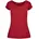 Ladies Wide Neck Tee Burgundy XS