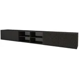 altdecor Zeno Lowboard 300 cm Schwarz Holz