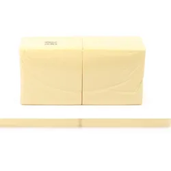 Hypafol Tafel-Servietten, creme, 3-lagig, 40 x 40 cm, Inhalt 250 St, in verschiedenen Farben, hochwertiges Material