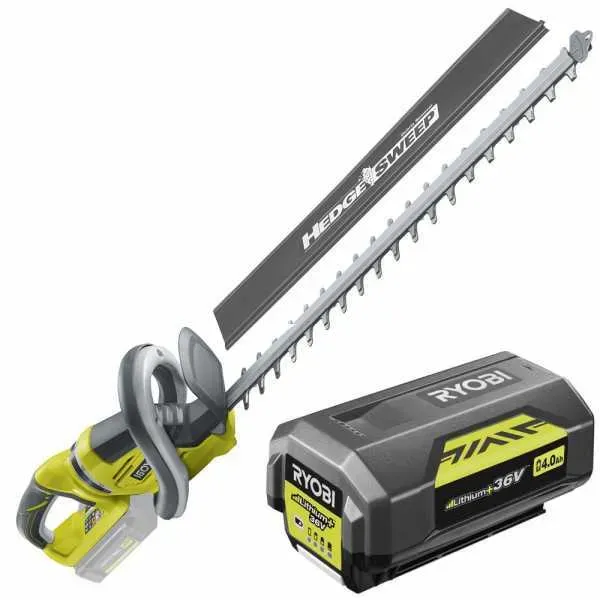 Akku-Heckenschere Ryobi RHT36C61R40F - MAX POWER 36V - 4Ah - 60 cm Klingenlänge