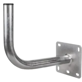 MacleanBrackets Maclean MCTV-925 Antennenhalterung Halterung für Satellitenschüssel Wandhalter Masthalterung Wandausleger Wandbefestigung (40cm Wandabstand)