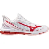 Mizuno Wave Exceed Tour 7 Herren White/Fiery Red/Pinkesque 39