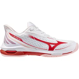 Mizuno Wave Exceed Tour 7 Herren White/Fiery Red/Pinkesque 39