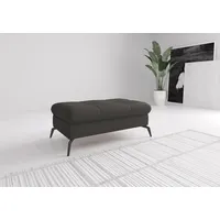 sit&more Polsterhocker Amica mit Stauraum 102 x 47 x 69 cm Grau
