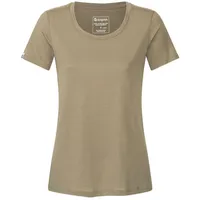 Kaipara - Merino Sportswear Rundhalsshirt Merino Shirt Damen Kurzarm Regularfit 200 (1-tlg) aus reiner Merinowolle Made in Germany grün M