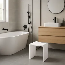 Four & more Design Spa Duschhocker Modell 'Rom' grau