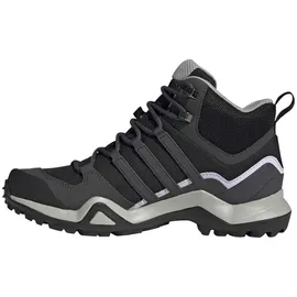 adidas Terrex Swift R2 Mid GTX Damen Core Black/Solid Grey/Purple Tint 38