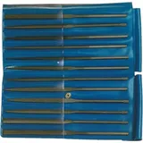 Friedr. Dick Dick 21001620 Nadelfeilen-Satz 160/2, 12-tl Plastiktasche Länge 160mm 1 Set