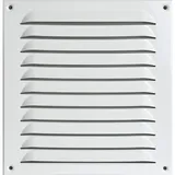 Upmann Wetterschutzgitter 20x20 mit Insektenschutz Schrauben und Dübeln