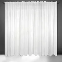 Eurofirany Lucy Voile-Vorhang, Weiß, 350 x 250 cm