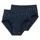 SCHIESSER Essentials Sportslips navy blau kariert M 2er Pack