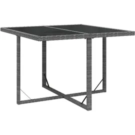 vidaXL Garten-Essgruppe 5-tlg. grau 46115