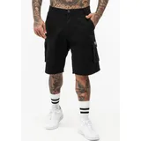 Lonsdale Cargoshorts "BALRATH", Herren, Gr. XXL, N-Gr, schwarz (schwarz, grau), Obermaterial: 100% Baumwolle, unifarben, Hosen, aus Baumwolle, mit Eingrifftaschen, Cargotaschen und Gesäßtaschen