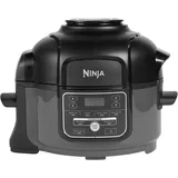 NINJA Multikocher Foodi Mini 6in1 Multikocher 4,7L Schnellkochtopf Heißluftfritteuse, 1460,00 W, mit Fritteuse, Elektrisch, Ohne Öl, Air, Slow Co...