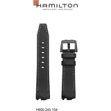 Hamilton Leder Ventura Band-set Leder-schwarz H690.245.104 - schwarz