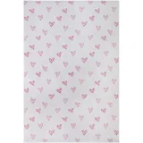 HANSE HOME Adventures Hearts«, rechteckig, 7 mm Höhe, Spielteppich, weich, Kinderzimmer, Kurzflor, Spielunterlage, Teppich Junge Mädchen für Spielzimmer, Jugendzimmer, Wohnzimmer - Creme Rosa, 120x170cm