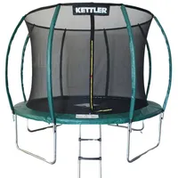 KETTLER Gartentrampolin KETTLER Outdoor Trampolin JUMP, Ø 305 cm, mit Sicherheitsnetz grün