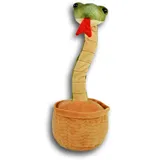 KÖGLER Labertier Schlange Samantha - Partygag - plappert alles nach und tanzt