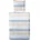 Fresh stripe 155 x 220 cm 2 x 80 x 80 cm