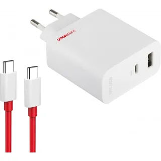 OnePlus SUPERVOOC 80W Dual Ports GaN Power Adapter Kit