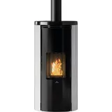 Edilkamin Pelletofen | Celia Air Tight C | 7,2 kW | Glas Weiß