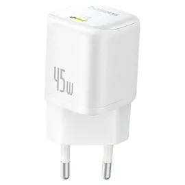 Baseus PicoGo GaN Ladegerät 45W EU Weiß