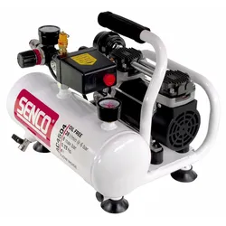 Senco AC4504 Leiselauf Kompressor ölfrei 230V 8bar 4l Volumen ( AFN0024 )