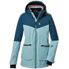 Killtec Skijacke KSW 40 WMN SKI JCKT Wasserdicht, atmungsaktiv, verschweißte Nähte, viele Taschen blau 42