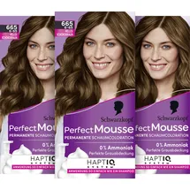 Schwarzkopf Perfect Mousse 665 helles schokobraun