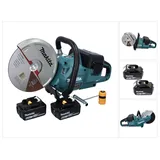 Makita DCE 090 G2X1 ohne Ladegerät + 2 x 6,0 Ah