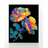 Diamond Dotz Diamond Painting Neon Blumen Kreativset