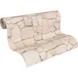 A.S. Création Papiertapete Steinoptik 53 cm x 10 m 0 g Beige/Braun 692429