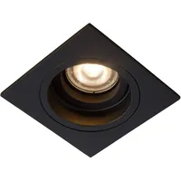 LUCIDE EMBED - Einbaustrahler - 1xGU10 - Schwarz