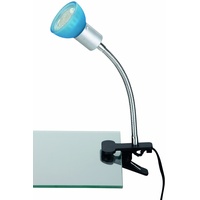 Briloner Leuchten Klemmspot LED-Klemmleuchte,1 x GU10, titanfarbig 2989-010P