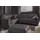 sit&more Ecksofa SIT & MORE "Benson L-Form", grau (anthrazit), B:265cm H:94cm T:215cm, NaturLeder;Luxus-Microfaser;Luxus-Kunstleder;Primabelle-Microfaser, Sofas, Ecksofa, wahlweise mit Bettfunktion