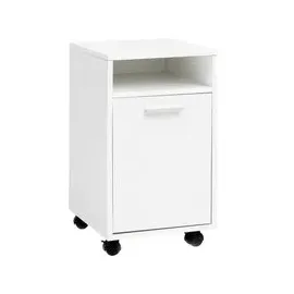Wohnling WL5.928 Rollcontainer 33 x 38 x 60 cm weiß