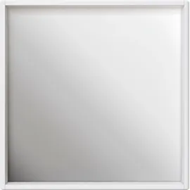 Home Affaire Spiegel "Livana", weiß, B:80cm H:80cm T:8cm, Massivholz, Spiegel, FSC zertifiziertes Massivholz