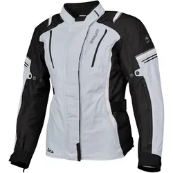 Germot Aria Damen Motorradjacke - hellgrau-schwarz - 44D