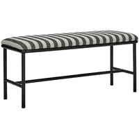 House Doctor Toda Bank, schwarz-weiß