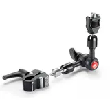 Manfrotto Micro Friktionsarm Nano Clamp Stativ Zubehör, Schwarz