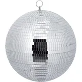 Relaxdays Discokugel Ø 30 cm Silber