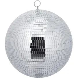 Relaxdays Discokugel Ø 30 cm Silber