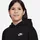 Nike Sportswear Club Fleece Hoodie Kinder 010 black/white XS 122-128 cm