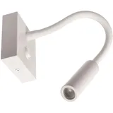 Deko-Light LED Wandleuchte Brahe I Wandaufbauleuchte IP20 Verkehrsweiß RAL 9016