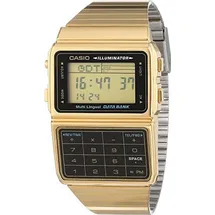 Casio Databank Digital Quarz Edelstahl beschichtet DBC-611G-1D