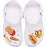 Crocs JibbitzTM YUM Dipped Junk Food Schuhanstecker 5 Stück Gelb/Mehrfarbig