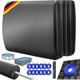 Kesser Solarabdeckplane schwarz 366 cm