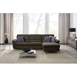 CALIZZA INTERIORS »Onyx L-Form«, Recamiere links oder rechts, wahlweise mit Bettfunktion, Breite 270 cm