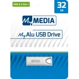 MyMedia USB 3.2 Gen 1 Drive USB-Stick 32GB Typ-A, My Alu Silber 69276 USB-A (USB 32 GB