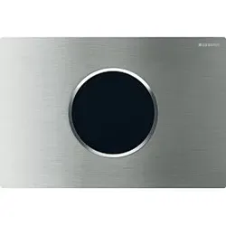 Geberit WC-Steuerung 115907SN6 Netzbetrieb, 2-Mengen-Spülung, gebürstet